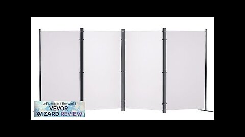 VEVOR Room Divider 5.6 ft （88×67.5inch）Room Dividers and Folding Privacy Screens (4-panel) Review