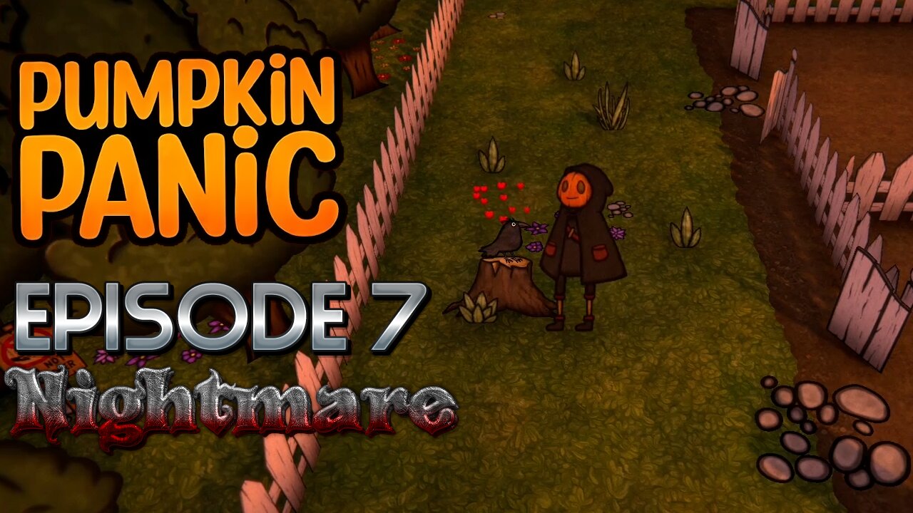 THE REOCCURRING NIGHTMARE CONTINUES, WHY!? We Make A New Buddy, Henry The Crow! | Pumpkin Panic –Ep7