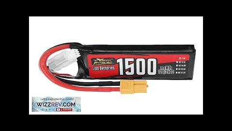 ZOP Power 2S 7.4V 1500mAh 120/240C 11.1Wh LiPo Battery XT60 Plug Review