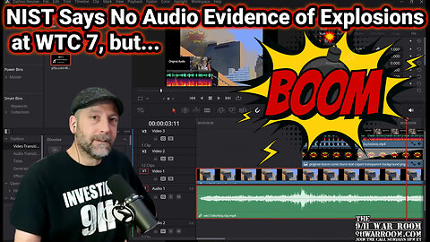NIST Says ‘No Audio Evidence of Explosions’ at WTC 7 – Hear the Raw CBS Footage for Yourself