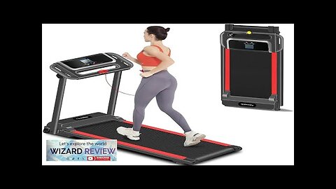 Folding Treadmill 3.0 HP Foldable Portable Treadmills for Home Small Compact Treadmill Review