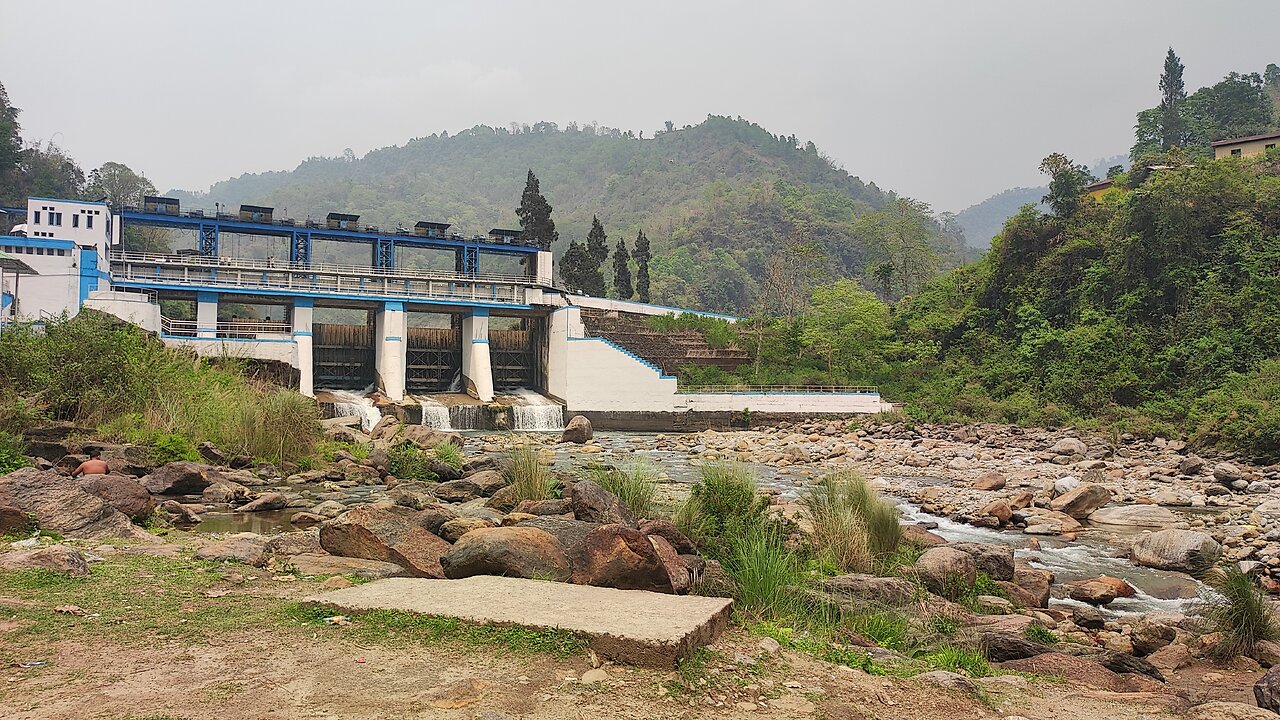 India and Bhutan Border Beauty with DAM