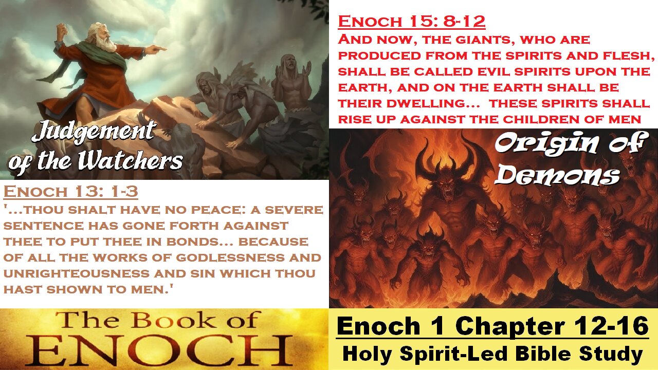 The Book of Enoch - Chapter 12-16