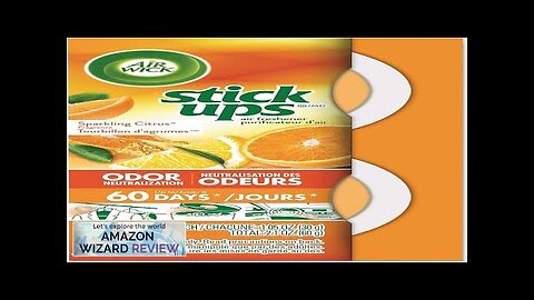 Air Wick Stick Ups Air Freshener Sparkling Citrus 2ct Review