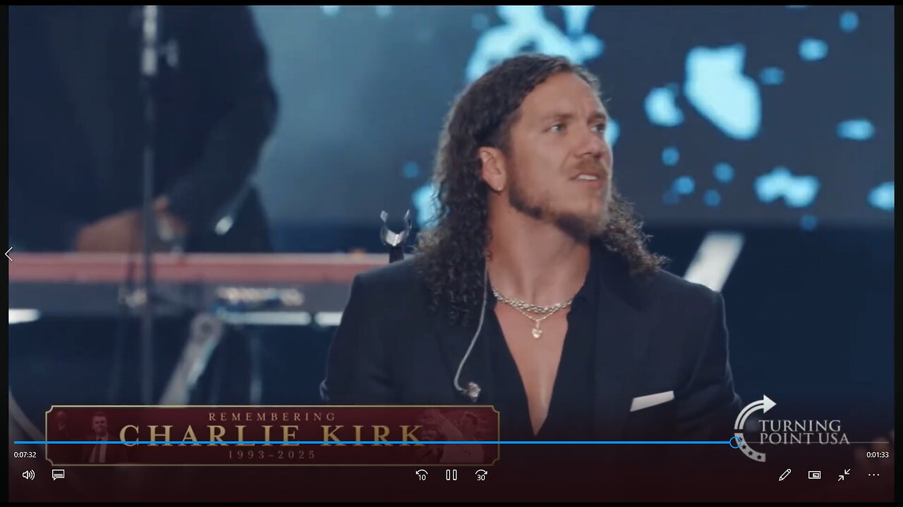 Brandon Lake "Gratitude" - Charlie Kirk Memorial Full Song