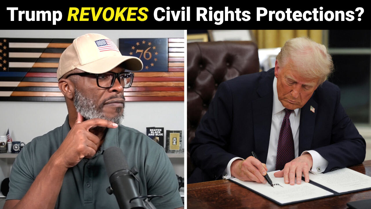 Trump REVOKES Civil Rights Workplace "Protections" From LBJ... Finally!