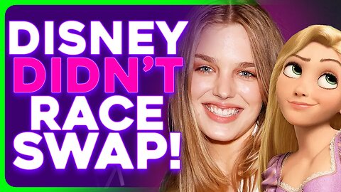BREAKING: White Actress Plays White Disney Princess in Live-Action TANGLED