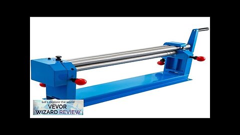 VEVOR 24 in. Slip Roll Roller Metal Plate Bending Round Machine Slip Review