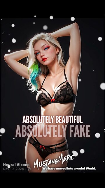 The line between fake and real blurs daily. Stay vigilant and grounded in reality.