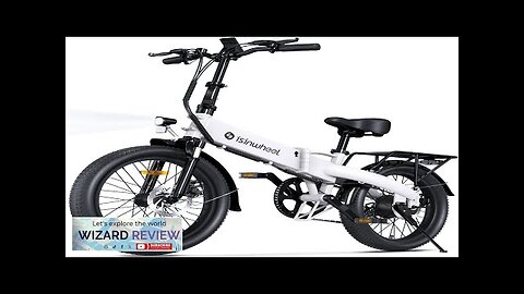 isinwheel U5 Pro Folding Electric Bike for Adults 800W Brushless Motor 20MPH Review