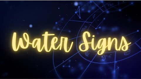Water Signs Aquarius Season Messages