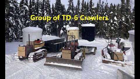Both Tiny D6 Cats Out to Haul Some Firewood Feb 19 2025