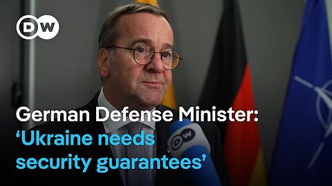 German Defense Minister_ We have a bigger responsibility for Europe's security than ever | DW News