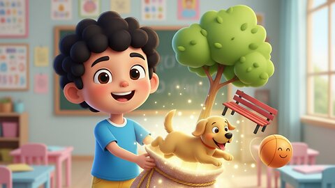 Sangya (NOUN) Kids Story | Chintu Ka Magic Bag ✨ | Hindi Vyakaran Easy Explanation @LearnTons