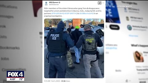 100 Venezuelan gang members arrested in Colorado ICE raid