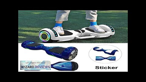 6.5 Inches Hoverboard Scooter Sticker Waterproof Strong Stickiness DIY Durable Self Review