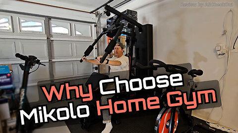 Mikolo Home Gym 150LBS Weight Stack - Full Body Workout Station Review