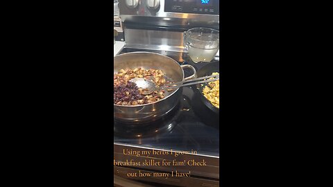 How do you use the herbs you grow? saved mine from a freeze for breakfast skillet diy!