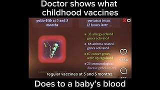 Doctor shows what childhood vaccines do to a baby’s blood… #RFKjr STOP ALL VACCINES! ~ by DiedSuddenly 2/10/26