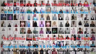 Ten Of Millions Young Women Are Raped By Muslin & Sex Slaves App's Maid For Sale Documentary