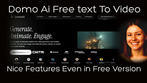 Domo AI Free Text to Video Generator