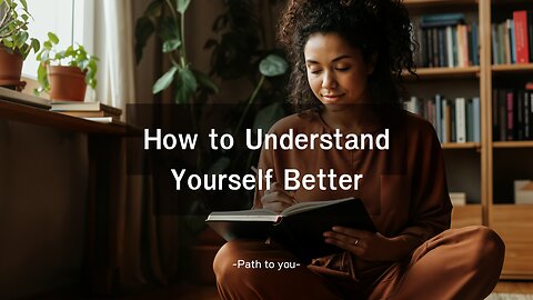 How to Understand Yourself Better – Path to You