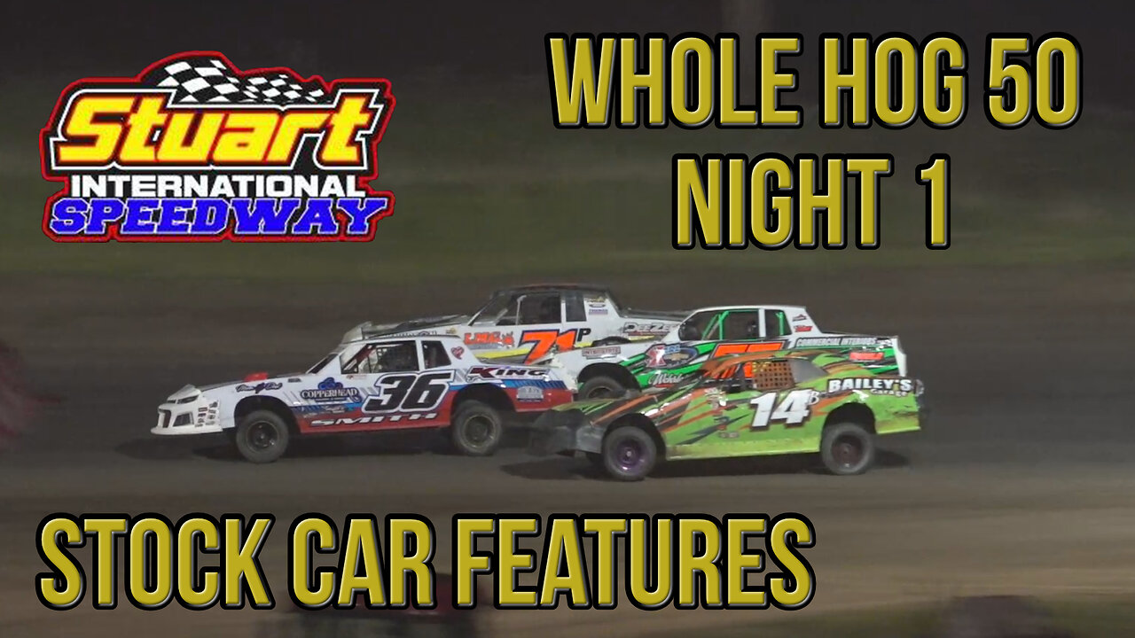 Whole Hog 50 | Stock Car Qualifying Features | Stuart Speedway | 5-29-2022