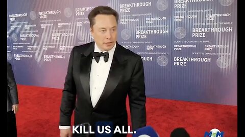 Elon Musk | "There Is Small Chance That AI Will Kill Us All." + "AI Doesn't Have to Be Evil to Destroy Humanity. If AI Has a Goal & Humanity Happens to Be In the Way It Will Destroy Humanity As a Matter of Course, No Hard Feelings.