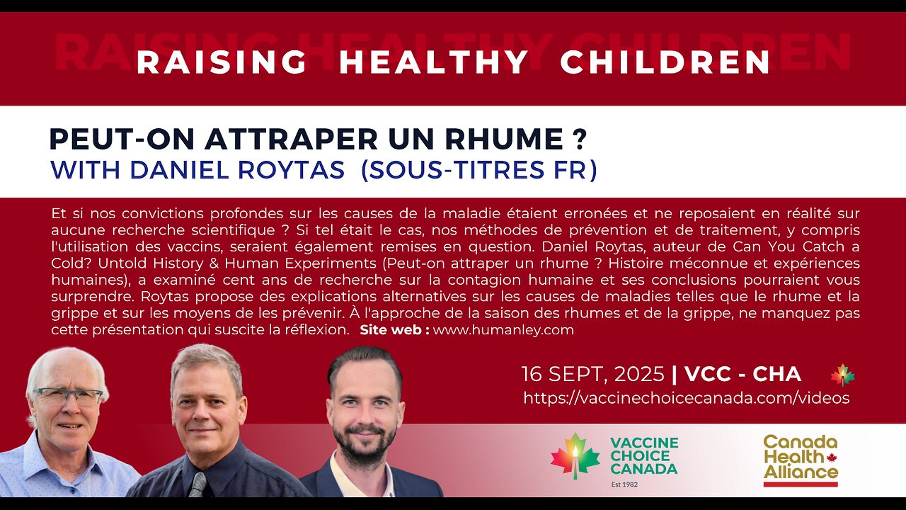 PEUT-ON ATTRAPER UN RHUME ?