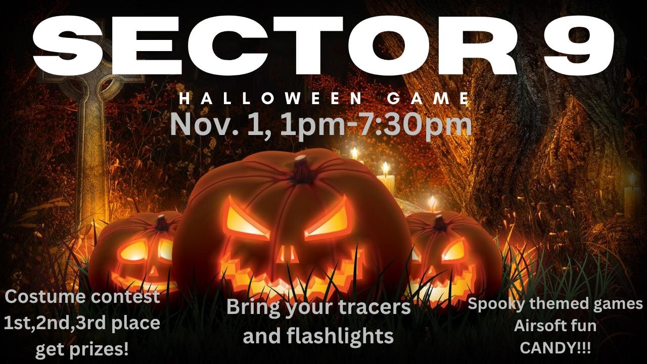 Ill be a judge at Sector 9's 🎃HALLOWEEN🎃 SPOOKTACULAR!