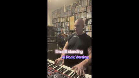Ai rock version of I’m still standing by Elton John