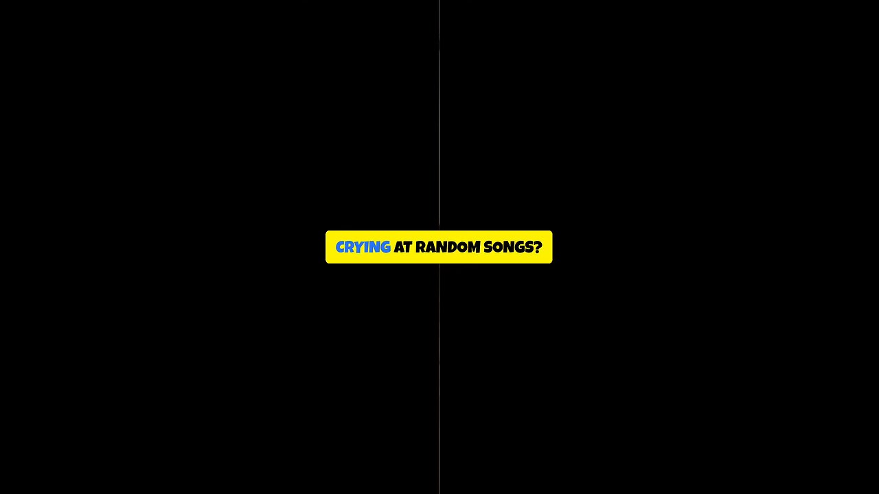 Crying at Random Songs? 🎶 Dopamine & Omega-3 Connection