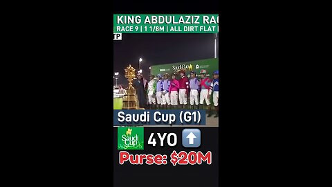 $20M Saudi Cup 2025
