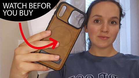 Magnetic Leather Case for iPhone 17 Series.