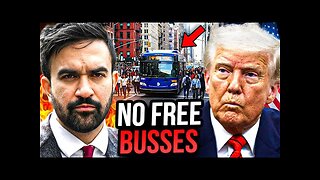 Chaos in NYC! Mamdani's Free-Bus Scam and Trump Attack just Blew UP in his face!!!