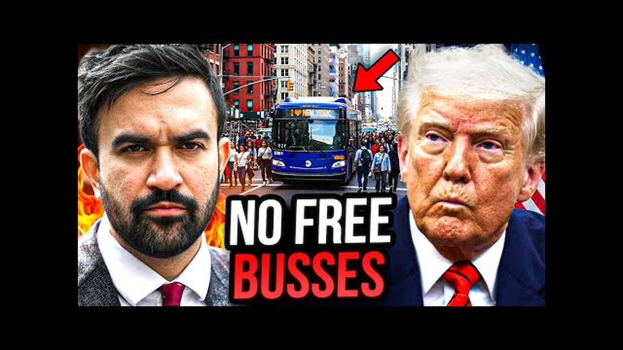 Chaos in NYC! Mamdani's Free-Bus Scam and Trump Attack just Blew UP in his face!!!