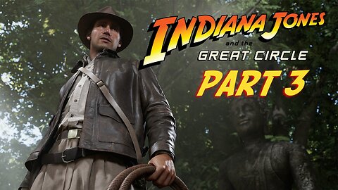 🔴LIVE -Unveiling Secrets: Live Playthrough of Indiana Jones and the Great Circle - Part 3!