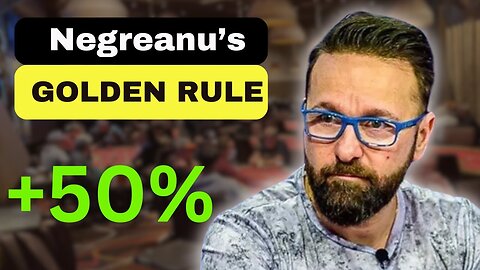 Negreanu’s Golden Rule Will Fix 50% of Your Poker Leaks!