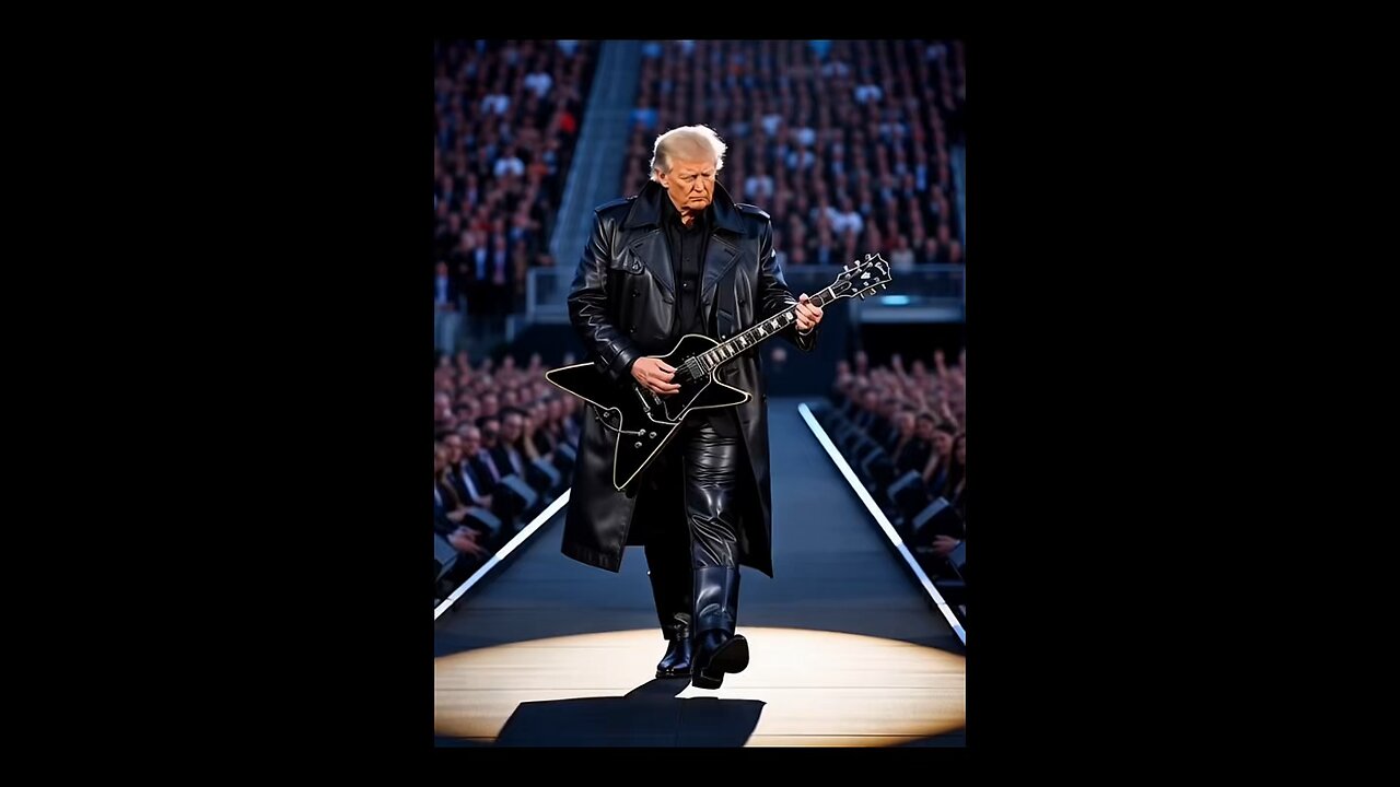 Donald Trump rocks with Metallica.