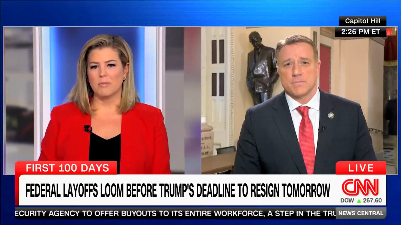 CNN's Brianna Keilar FREAKS When Rep. Pat Fallon Pushes Her To PROVE Her Claim About Fed Employees