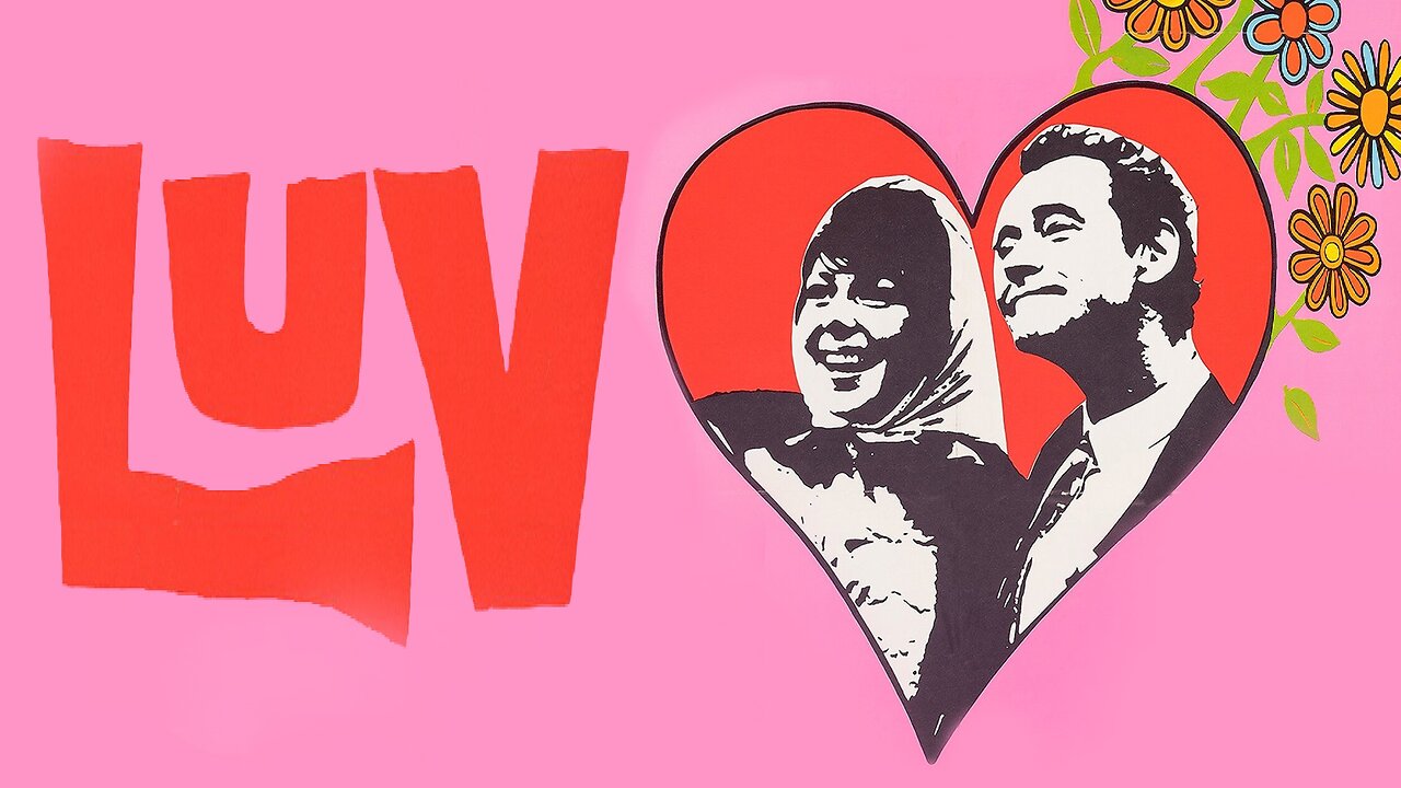 Luv (1967) Jack Lemmon, Peter Falk, Elaine May, Harrison Ford