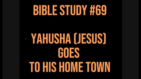 Good Evening 🌇 Bible Study #69 📖 Jesus Goes To His Home Town #ASL #deaf #signlanguage