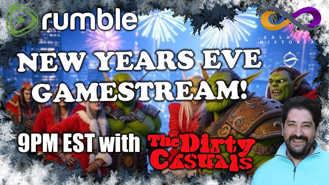 New Years Eve 2024 Gamestream with Andrew Bartzis! Waiting for the ball to drop!