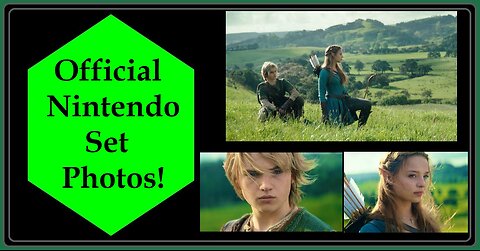 Nintendo OFFICIALLY Released Photos of Link and Zelda in Upcoming Zelda Movie