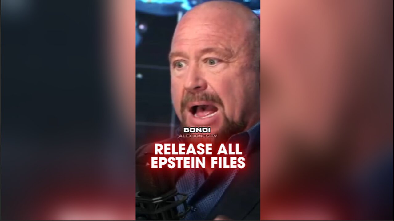 Alex Jones: Trump Team Must Release Every Epstein File - 2/25/25