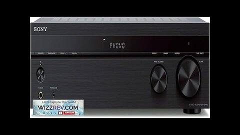 Sony STRDH190 2-ch Home Stereo Receiver with Phono Inputs & Bluetooth Black Review