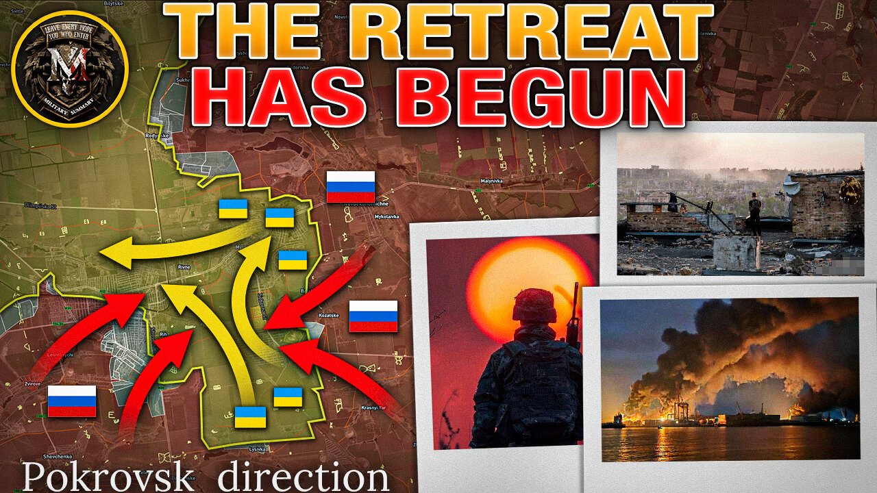 US Imposes Sanctions Against Russia🏛️Ukrainians Hastily Withdraw Troops From Pokrovsk💥MS 2025.10.23