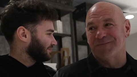 Adin Ross Reunites With Dana White!