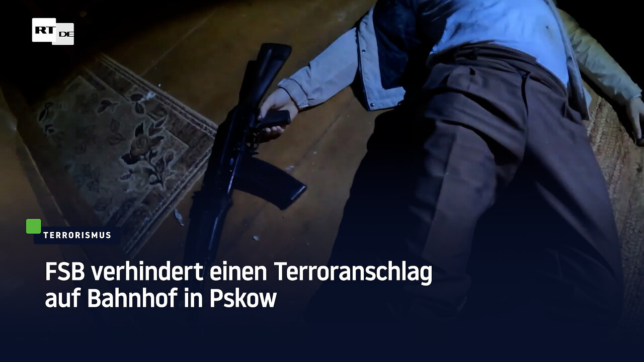 FSB verhindert einen Terroranschlag auf Bahnhof in Pskow