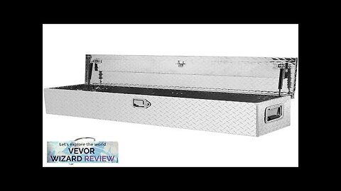 VEVOR Heavy Duty Aluminum Truck Bed Tool Box Diamond Plate Tool Box Review